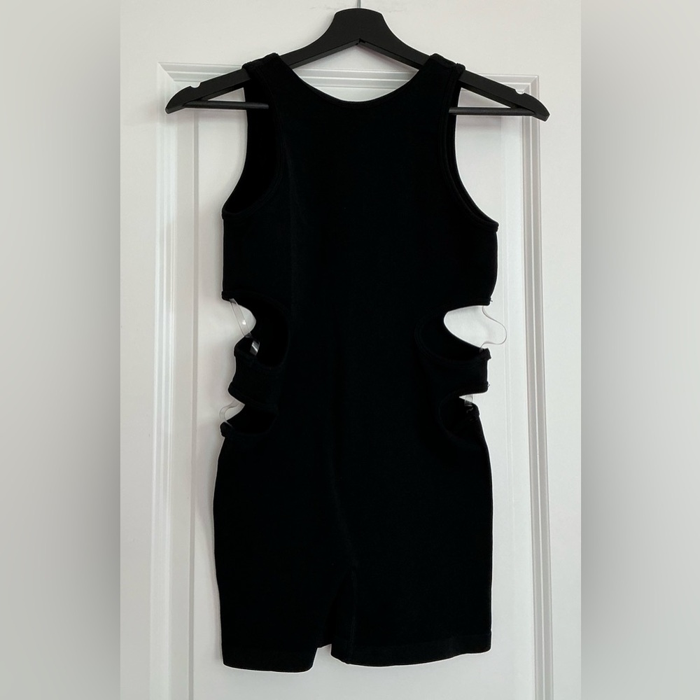 Fashion Nova Black Cut Out Rhomper